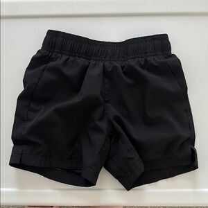 All in Motion Black Athletic Shorts Kids XS 4/5